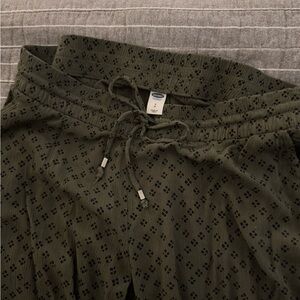 Old Navy Olive Green Drawstring Pants